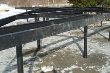 Винтовые сваи в Великом Новгороде
