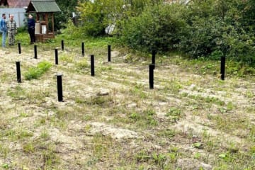 Винтовые сваи в Великом Новгороде