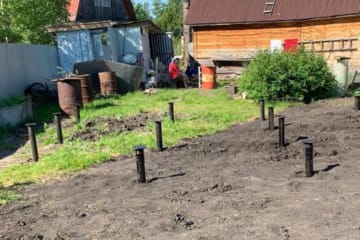 Винтовые сваи в Великом Новгороде